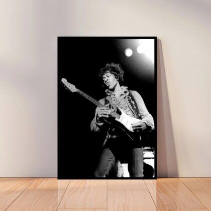Jimi Hendrix Music Poster Canvas Wall Art Home Decor (No Frame)