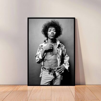 Jimi Hendrix Music Poster Canvas Wall Art Home Decor (No Frame)