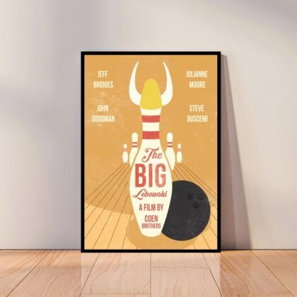 The Big Lebowski Movie Poster Canvas Wall Art Home Decor (No Frame)