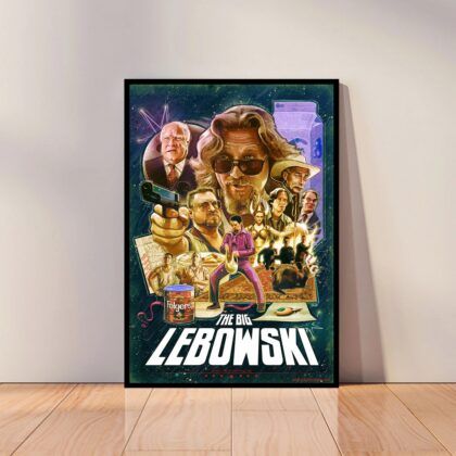 The Big Lebowski Movie Poster Canvas Wall Art Home Decor (No Frame)