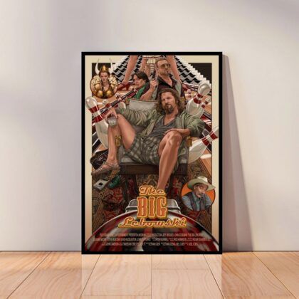 The Big Lebowski Movie Poster Canvas Wall Art Home Decor (No Frame)