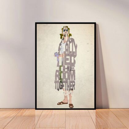 The Big Lebowski Movie Poster Canvas Wall Art Home Decor (No Frame)