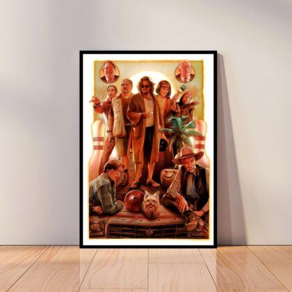 The Big Lebowski Movie Poster Canvas Wall Art Home Decor (No Frame)