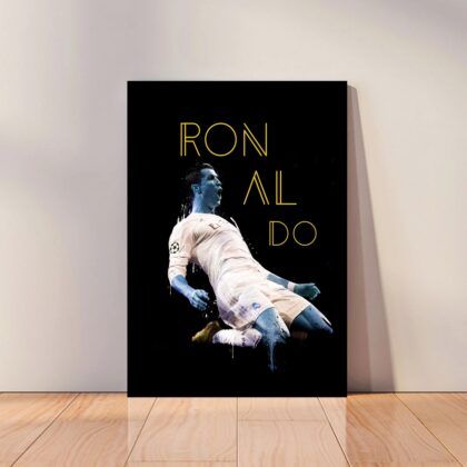 Cristiano Ronaldo Sports Poster Canvas Wall Art Home Decor (No Frame)