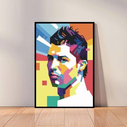 Cristiano Ronaldo Sports Poster Canvas Wall Art Home Decor (No Frame)