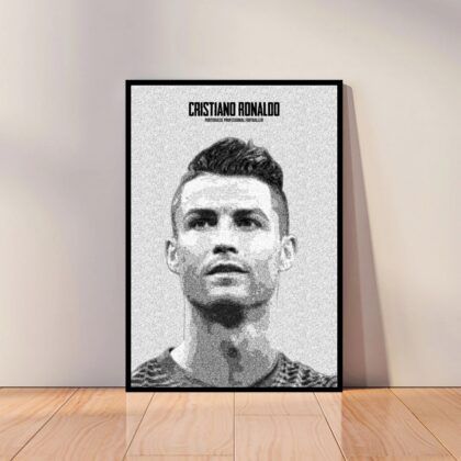 Cristiano Ronaldo Sports Poster Canvas Wall Art Home Decor (No Frame)