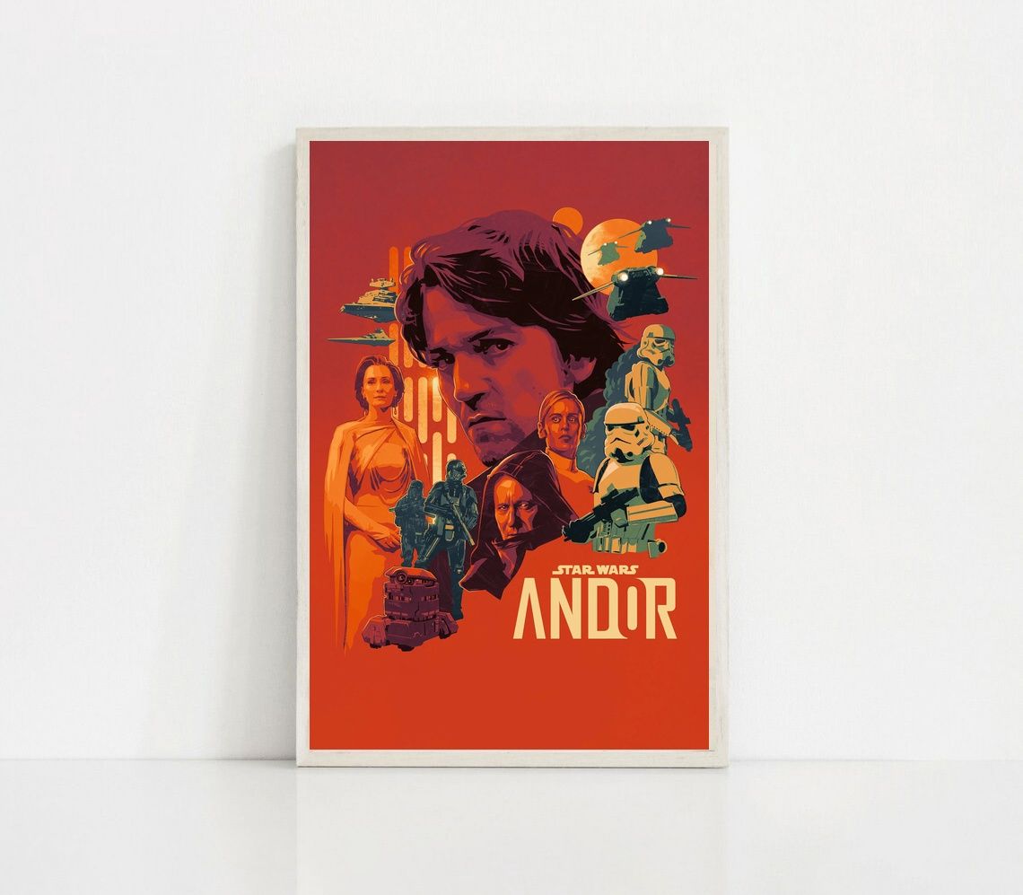 Andor MOVIE Poster Canvas Wall Art Home Decor (No Frame)