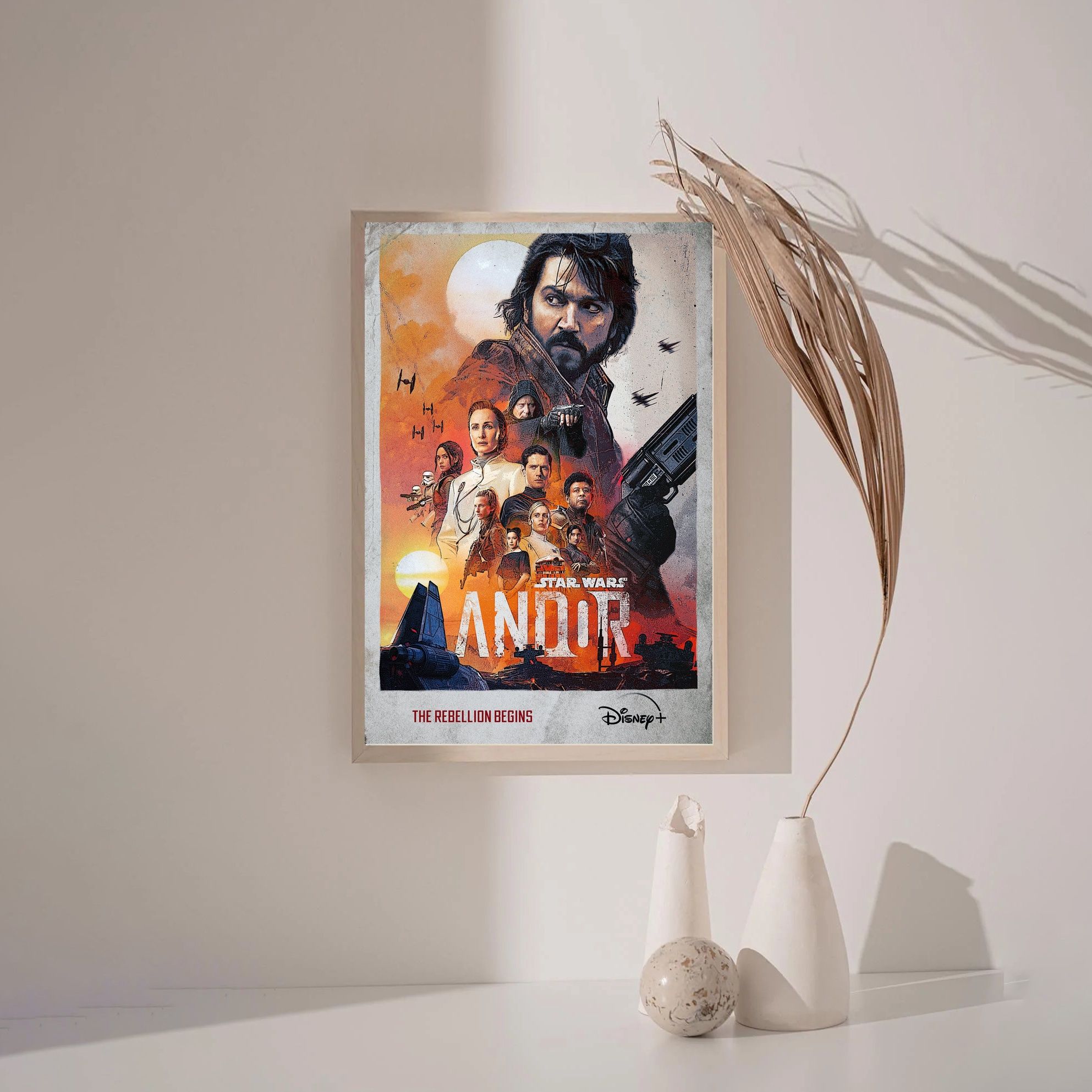 Andor MOVIE Poster Canvas Wall Art Home Decor (No Frame) - Image 3