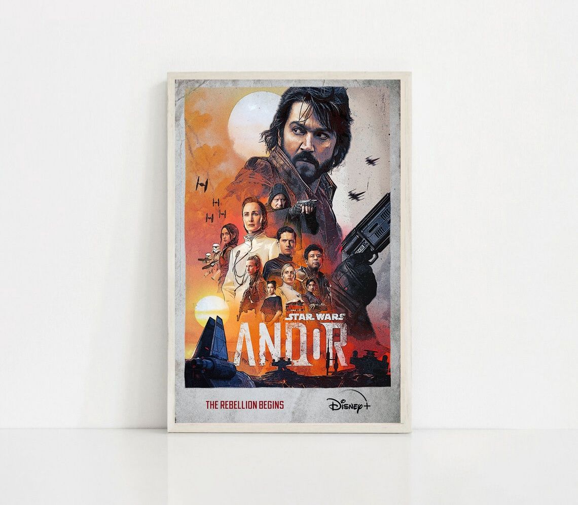 Andor MOVIE Poster Canvas Wall Art Home Decor (No Frame) - Image 2