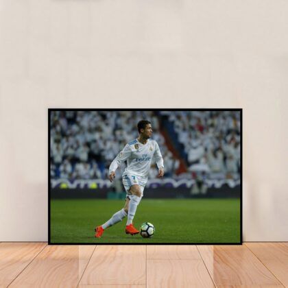 Cristiano Ronaldo Sports Poster Canvas Wall Art Home Decor (No Frame)