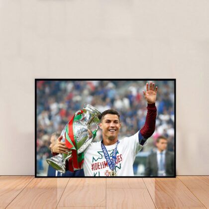 Cristiano Ronaldo Sports Poster Canvas Wall Art Home Decor (No Frame)