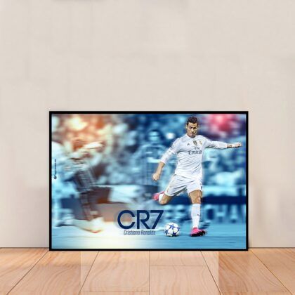 Cristiano Ronaldo Sports Poster Canvas Wall Art Home Decor (No Frame)