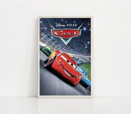 Cars 1 2006 MOVIE Poster Canvas Wall Art Home Decor (No Frame)
