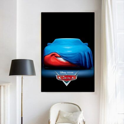 Cars 1 2006 MOVIE Poster Canvas Wall Art Home Decor (No Frame)