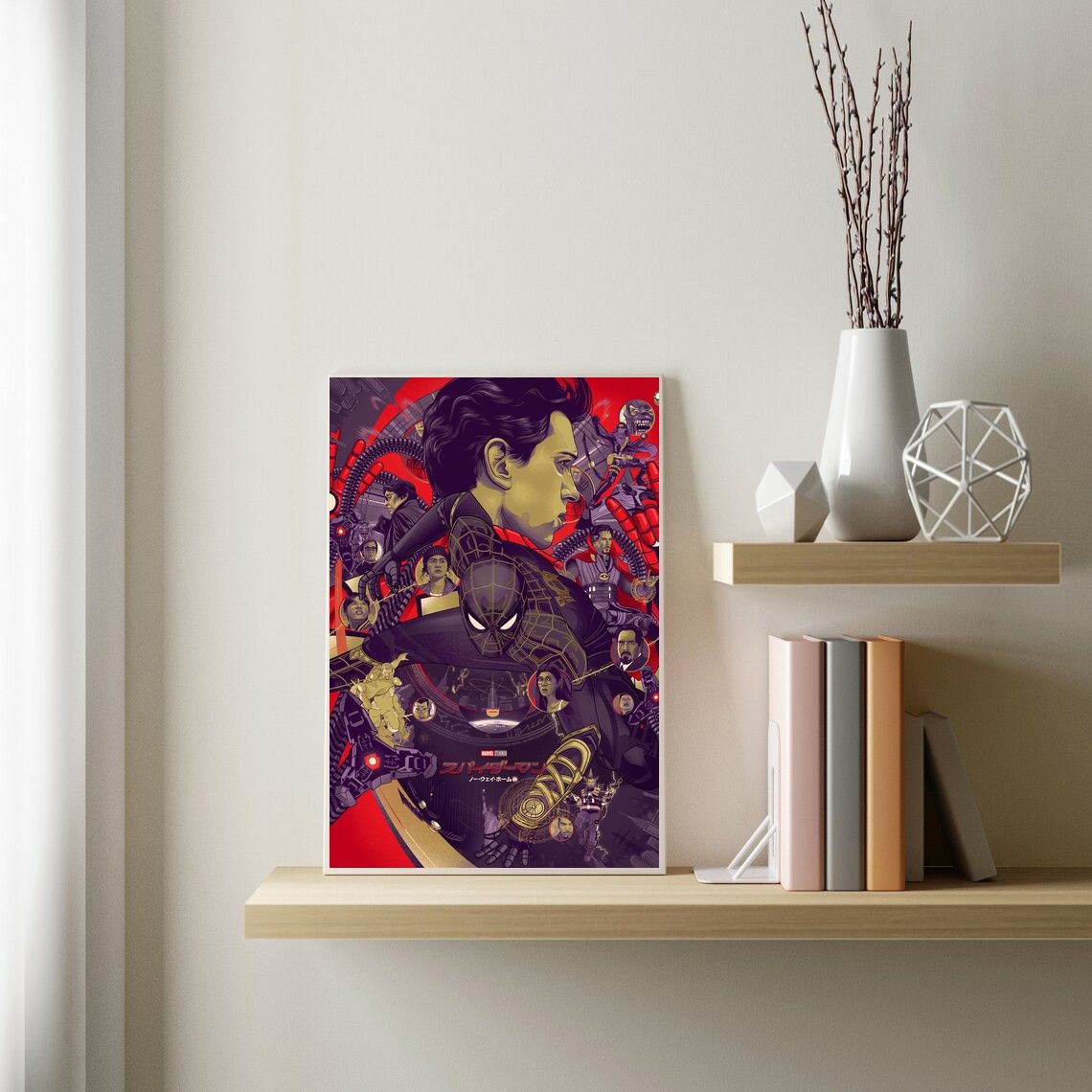 Spiderman No Way Home 2021 MOVIE Poster Canvas Wall Art Home Decor (No Frame) - Image 3