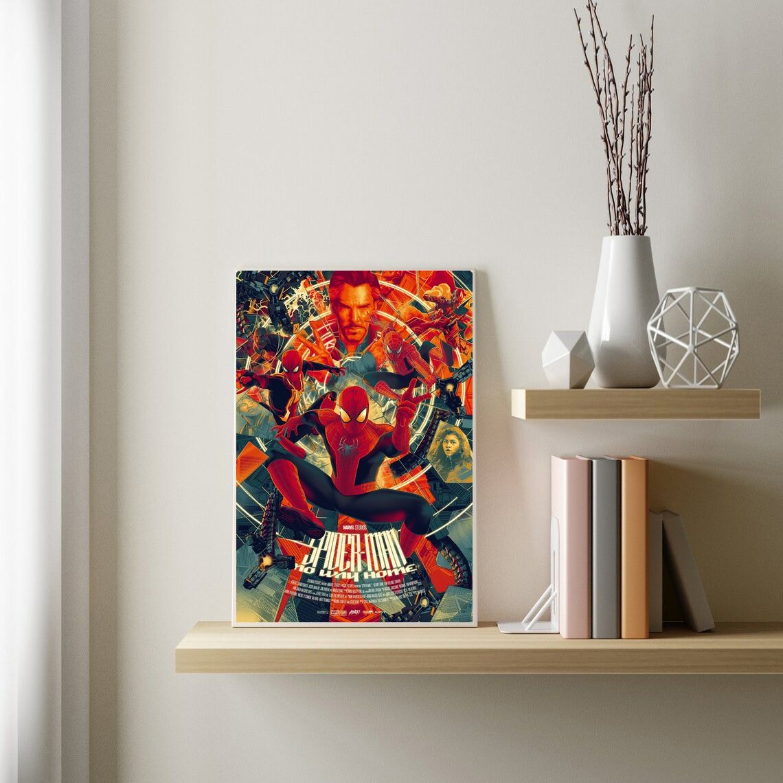 Spiderman No Way Home 2021 MOVIE Poster Canvas Wall Art Home Decor (No Frame) - Image 3
