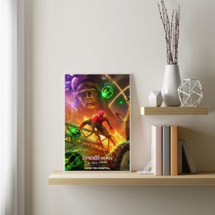 Spiderman No Way Home 2021 MOVIE Poster Canvas Wall Art Home Decor (No Frame)