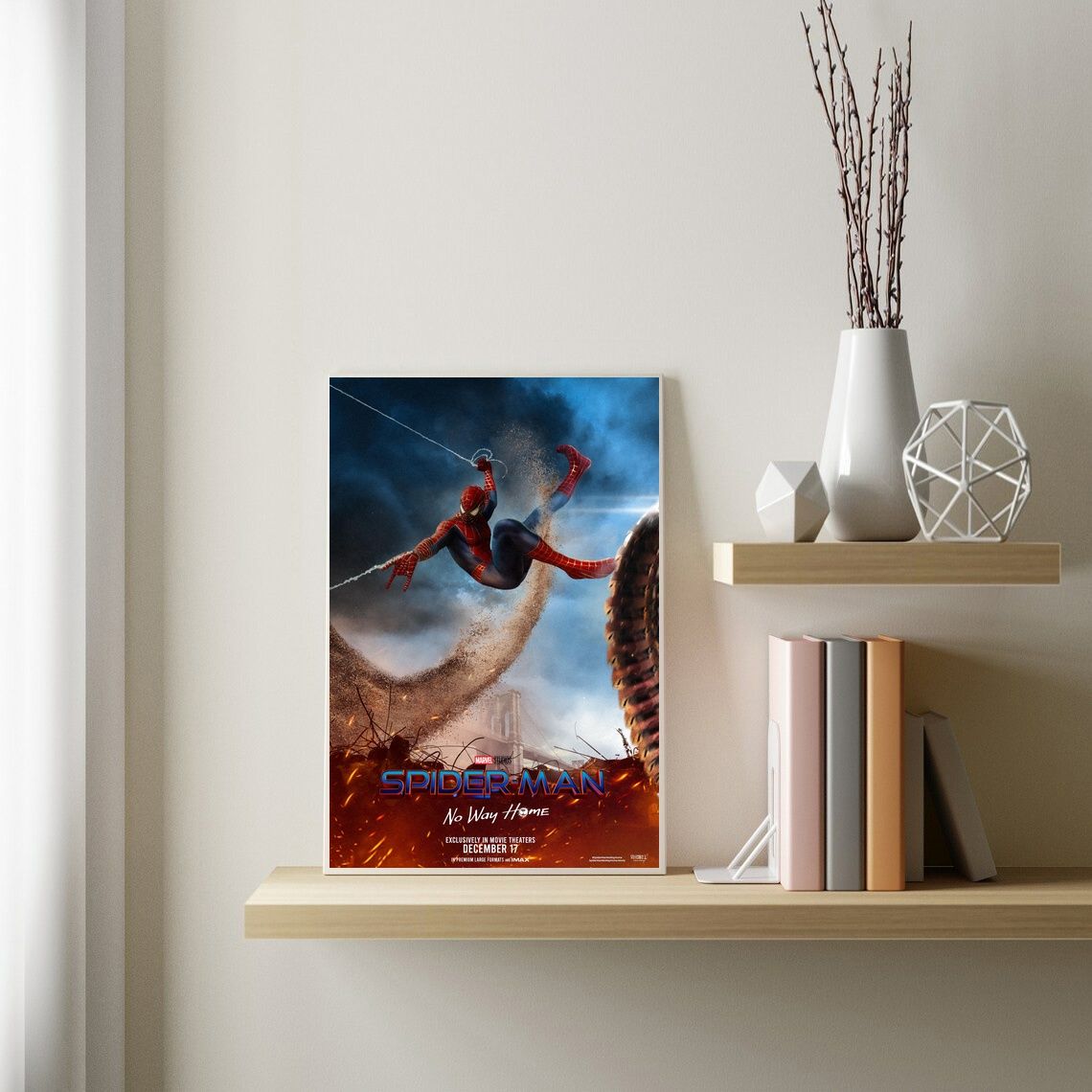 Spiderman No Way Home 2021 MOVIE Poster Canvas Wall Art Home Decor (No Frame) - Image 3