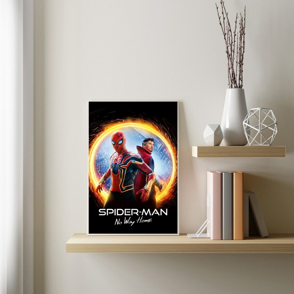 Spiderman No Way Home 2021 MOVIE Poster Canvas Wall Art Home Decor (No Frame) - Image 3