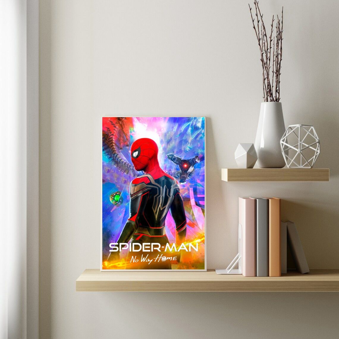 Spiderman No Way Home 2021 MOVIE Poster Canvas Wall Art Home Decor (No Frame) - Image 3