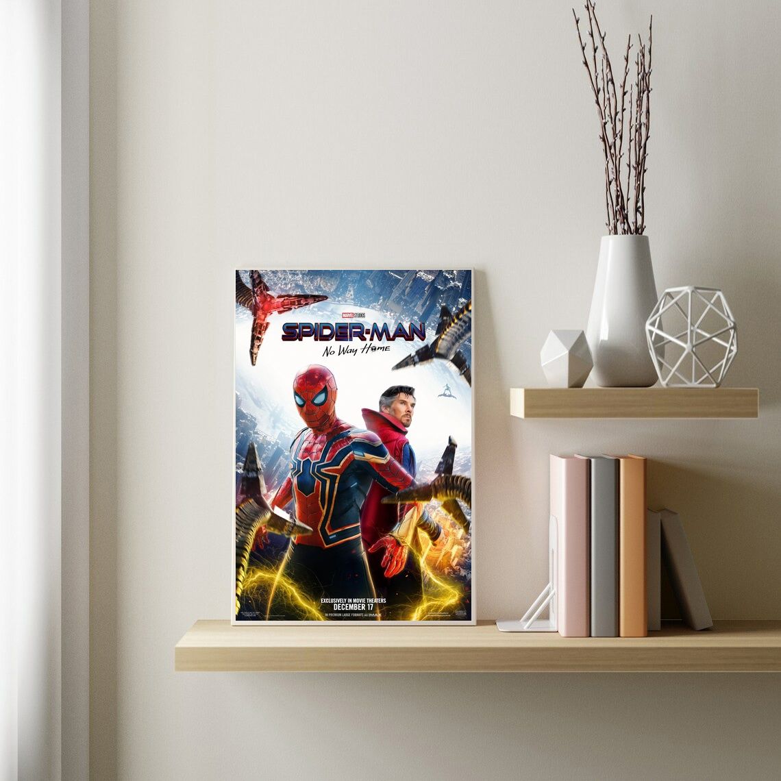 Spiderman No Way Home 2021 MOVIE Poster Canvas Wall Art Home Decor (No Frame) - Image 3