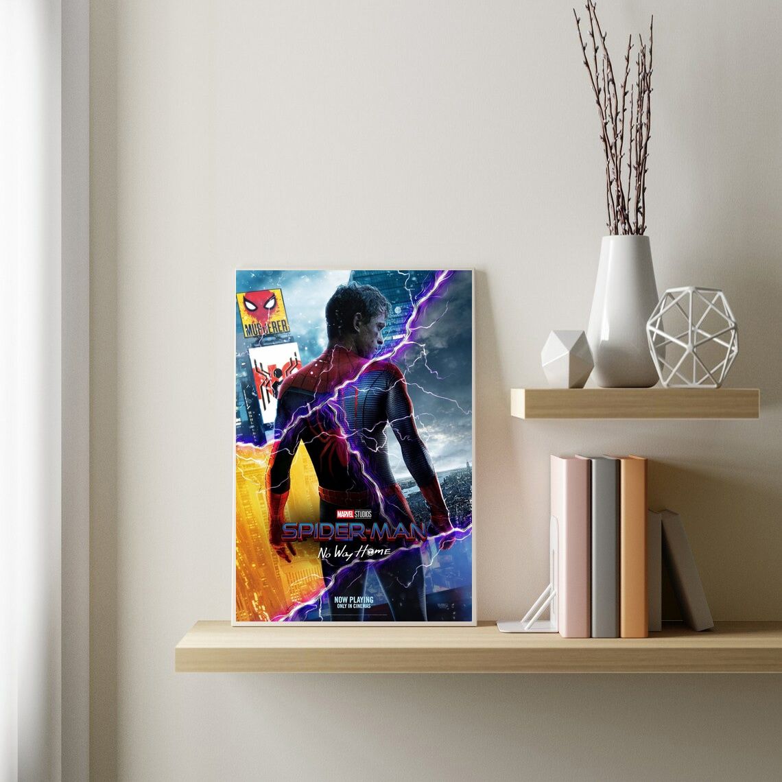 Spiderman No Way Home 2021 MOVIE Poster Canvas Wall Art Home Decor (No Frame) - Image 3
