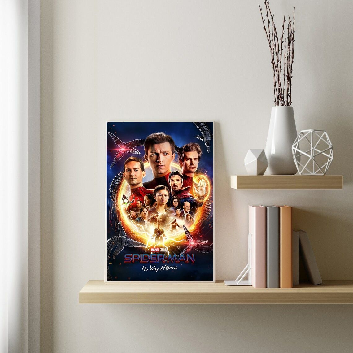 Spiderman No Way Home 2021 MOVIE Poster Canvas Wall Art Home Decor (No Frame) - Image 3