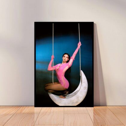 Dua Lipa Music Poster Canvas Wall Art Home Decor (No Frame)