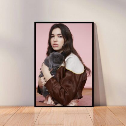 Dua Lipa Music Poster Canvas Wall Art Home Decor (No Frame)
