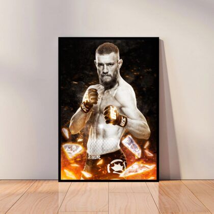 Conor McGregor Boxing Super Star Poster Canvas Wall Art Home Decor (No Frame)