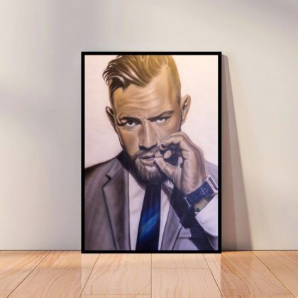 Conor McGregor Boxing Super Star Poster Canvas Wall Art Home Decor (No Frame)