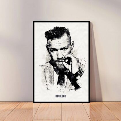 Conor McGregor Boxing Super Star Poster Canvas Wall Art Home Decor (No Frame)