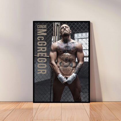 Conor McGregor Boxing Super Star Poster Canvas Wall Art Home Decor (No Frame)