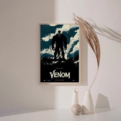 Venom 2018 MOVIE Poster Canvas Wall Art Home Decor (No Frame)