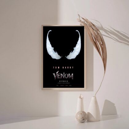 Venom 2018 MOVIE Poster Canvas Wall Art Home Decor (No Frame)