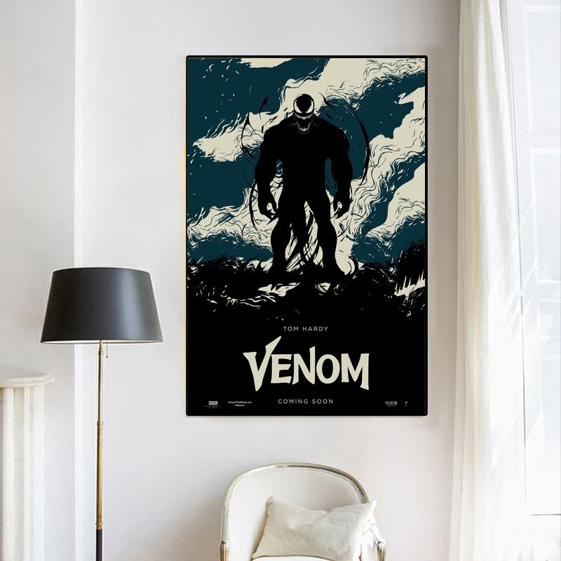 Venom 2018 MOVIE Poster Canvas Wall Art Home Decor (No Frame) - Image 4
