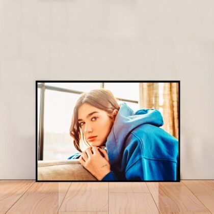 Dua Lipa Music Poster Canvas Wall Art Home Decor (No Frame)