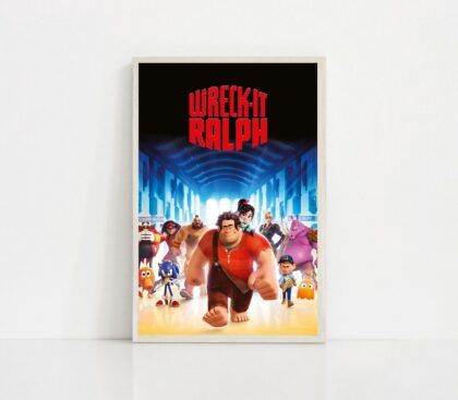 Wreck-It Ralph,Ralph Breaks the Internet MOVIE Poster Canvas Wall Art Home Decor (No Frame)