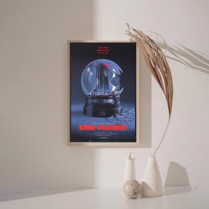 Die Hard 1988 MOVIE Poster Canvas Wall Art Home Decor (No Frame)