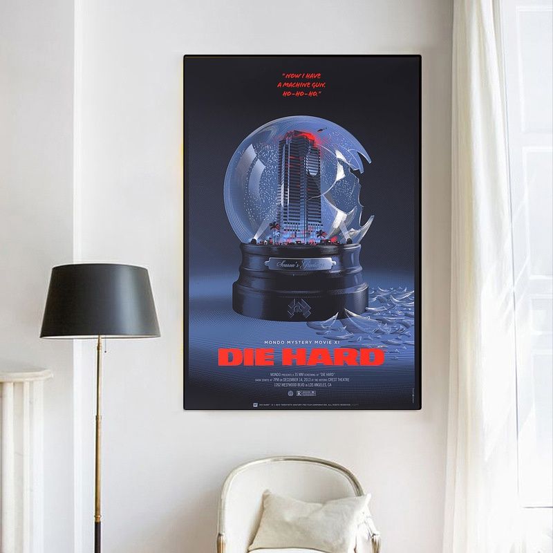 Die Hard 1988 MOVIE Poster Canvas Wall Art Home Decor (No Frame) - Image 4
