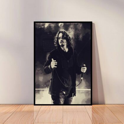 Chris Cornell Music Poster Canvas Wall Art Home Decor (No Frame)