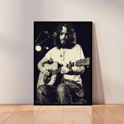 Chris Cornell Music Poster Canvas Wall Art Home Decor (No Frame)