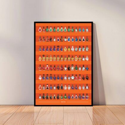 Michael Jordan Dunk Contest Poster Canvas Wall Art Home Decor (No Frame)