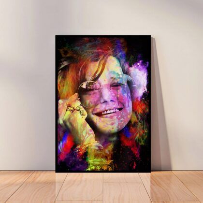 Janis Joplin Music Poster Canvas Wall Art Home Decor (No Frame)