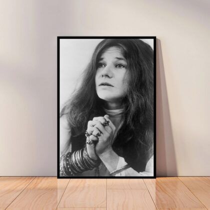 Janis Joplin Music Poster Canvas Wall Art Home Decor (No Frame)