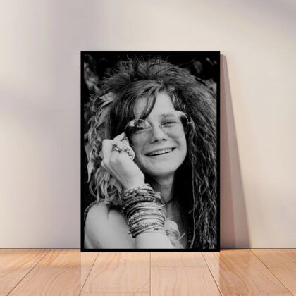Janis Joplin Music Poster Canvas Wall Art Home Decor (No Frame)