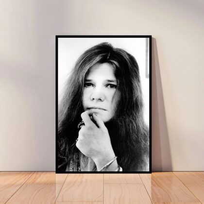 Janis Joplin Music Poster Canvas Wall Art Home Decor (No Frame)