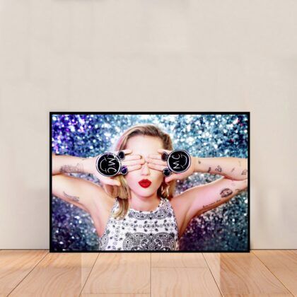 Miley Cyrus Music Poster Canvas Wall Art Home Decor (No Frame)