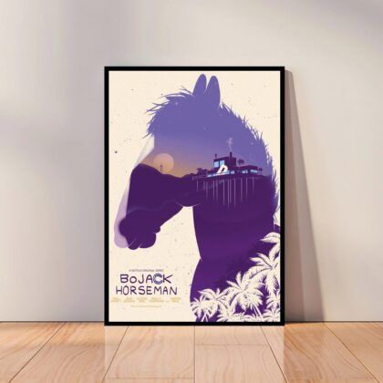 Bojack Horseman Anime Poster Canvas Wall Art Home Decor (No Frame)