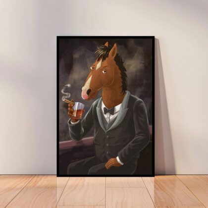 Bojack Horseman Anime Poster Canvas Wall Art Home Decor (No Frame)